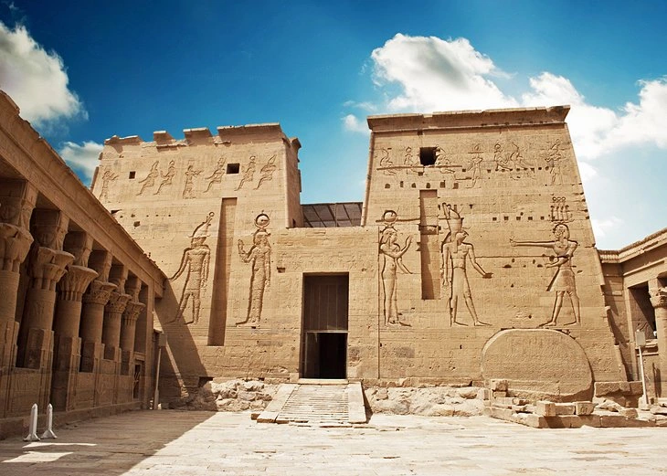 Egypt Family Tours at Philae Temple in Aswan.